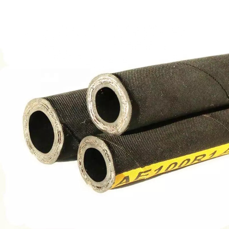 Super Long Service Life Industrial Hydraulic High Pressure Rubber Hoses Pipe Assembly Flexible Hydraulic Hose