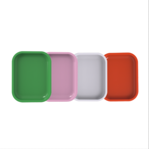 Yufan JL-003Z Factory Colorful Tray Customized Printed Cheap Blank Metal Rolling Tray Wholesale