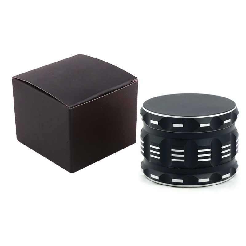 2.5 inch hot selling 63mm 4 layer aluminum alloy tobacco herb grinder spice grinder with Sharp teeth