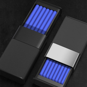 Creative portable ABS Aluminum alloy cigarette box Party cigarette disappearing magic cigarettes case