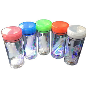 Wholesale Customized Creative cup hookah Mini Tobacco Hookah Shisha Set With Led light