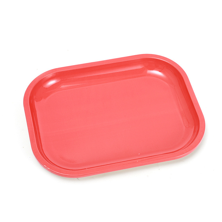 Yufan sun god cheap price wholesale custom tinplate serving tray metal rolling tray