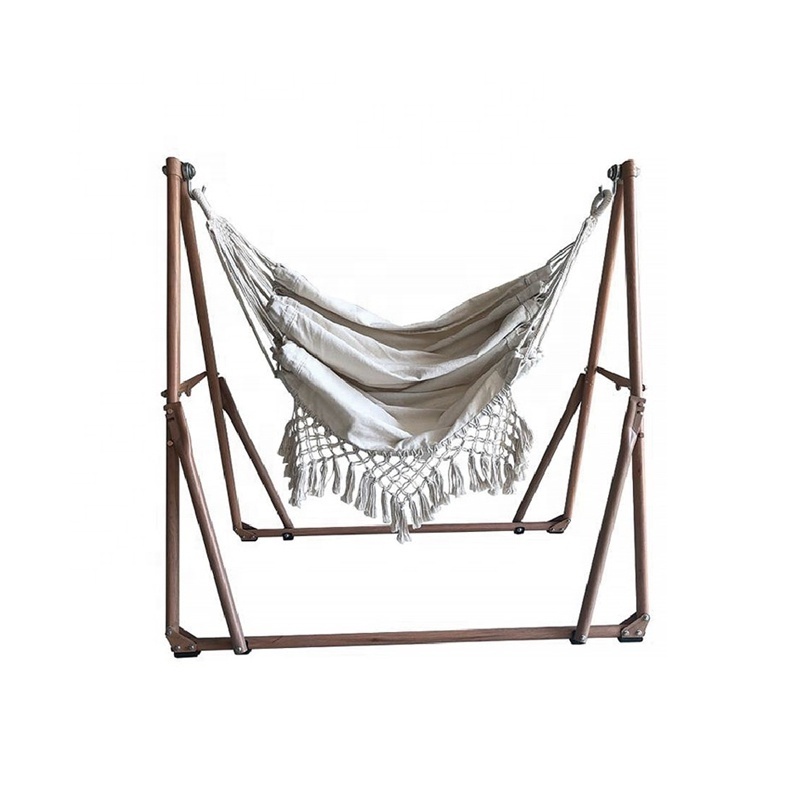 Popular Hot Sale Outdoor Folding Bohemian Style Swing Bed Portable Hammock For Camping Beach