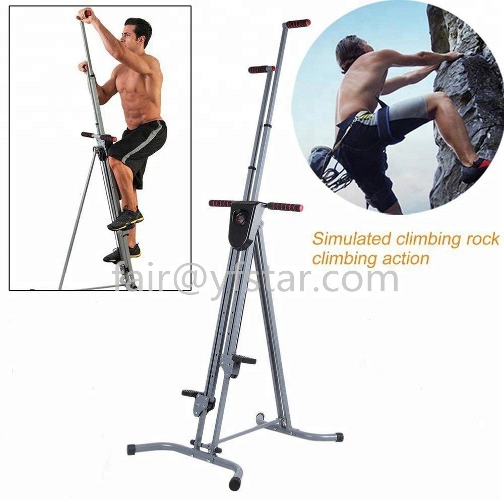 Maxi climber climbing vertical climber exercise machine total body workout