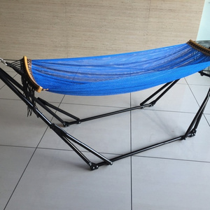 Wholesale folding hammock with steel hammock stand