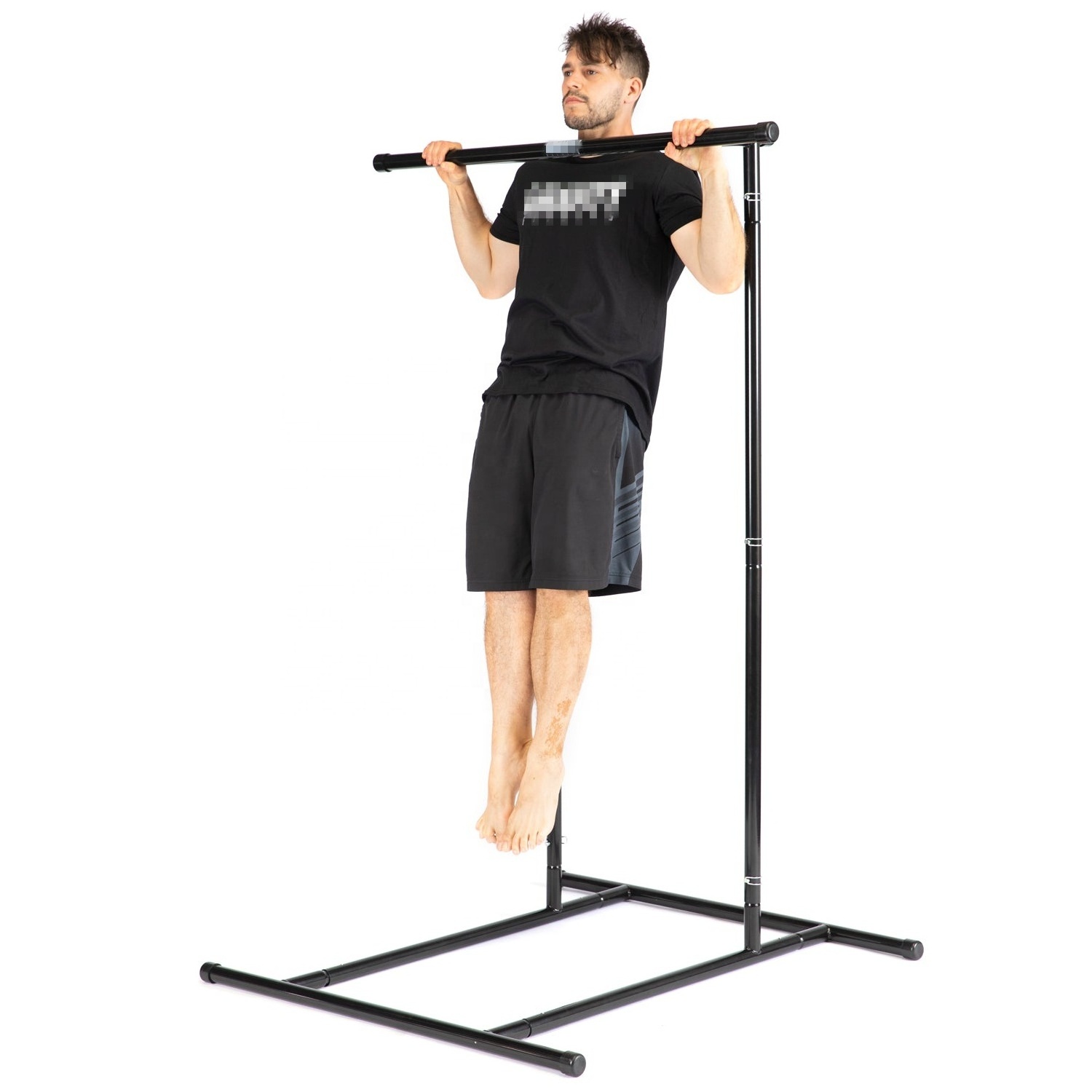 Wholesale cheap multi function pull up dip station, height adjustable pull up rack