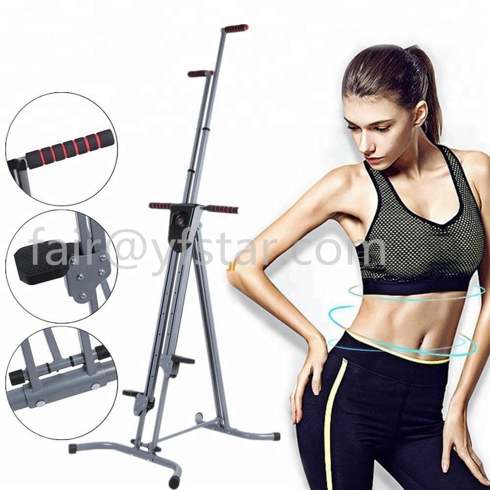 Maxi climber climbing vertical climber exercise machine total body workout