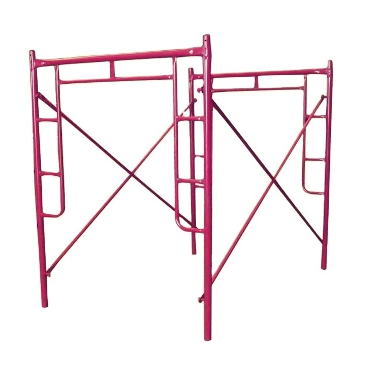 Chinese supplier of galvanized h-frame scaffold steel scaffolding system for construction