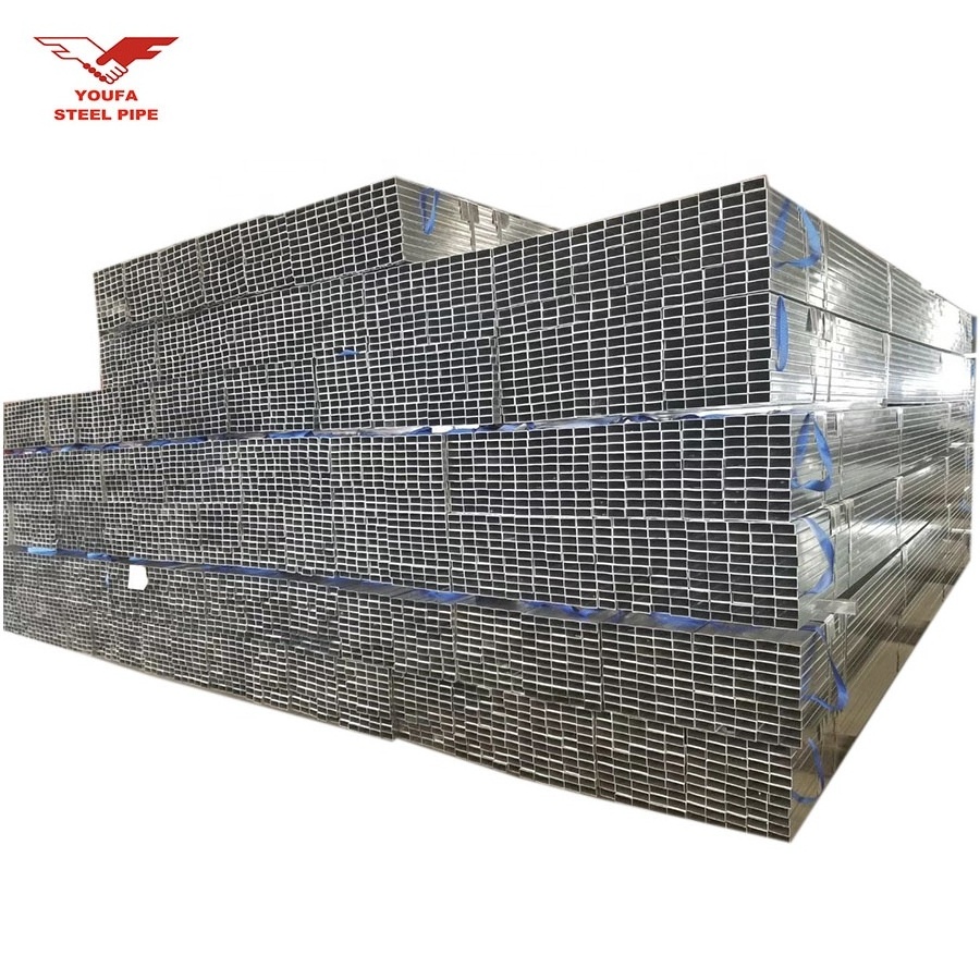 properties square tube 20x20 25x25 40x40 50x50 60x60 20x40 30x50 40x60 150x150 galvanized steel rectangular pipe