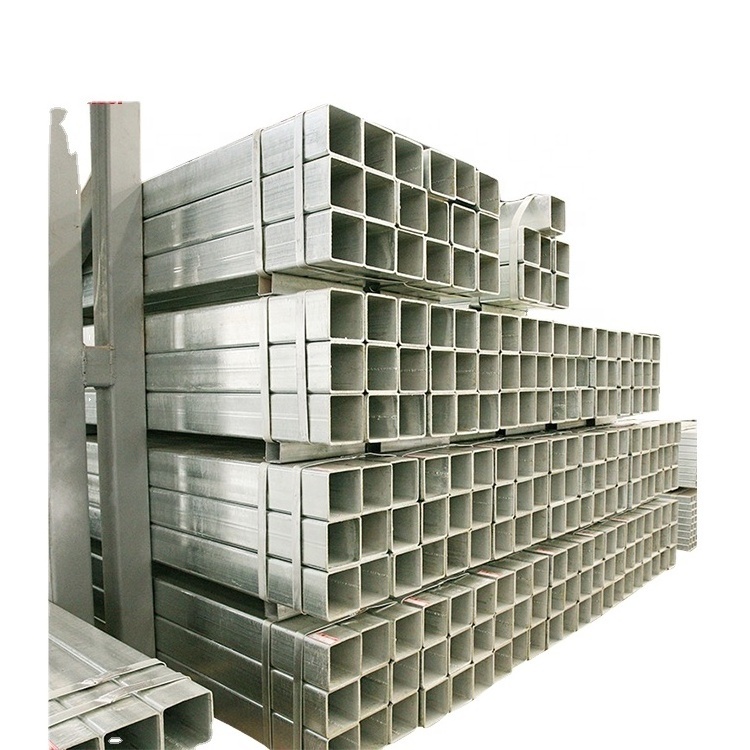 40x40 square tube SHS hot dipped galvanized square steel pipe