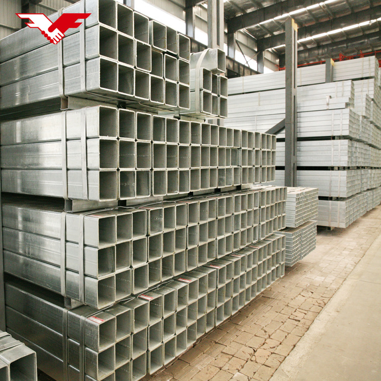 properties square tube 20x20 25x25 40x40 50x50 60x60 20x40 30x50 40x60 150x150 galvanized steel rectangular pipe