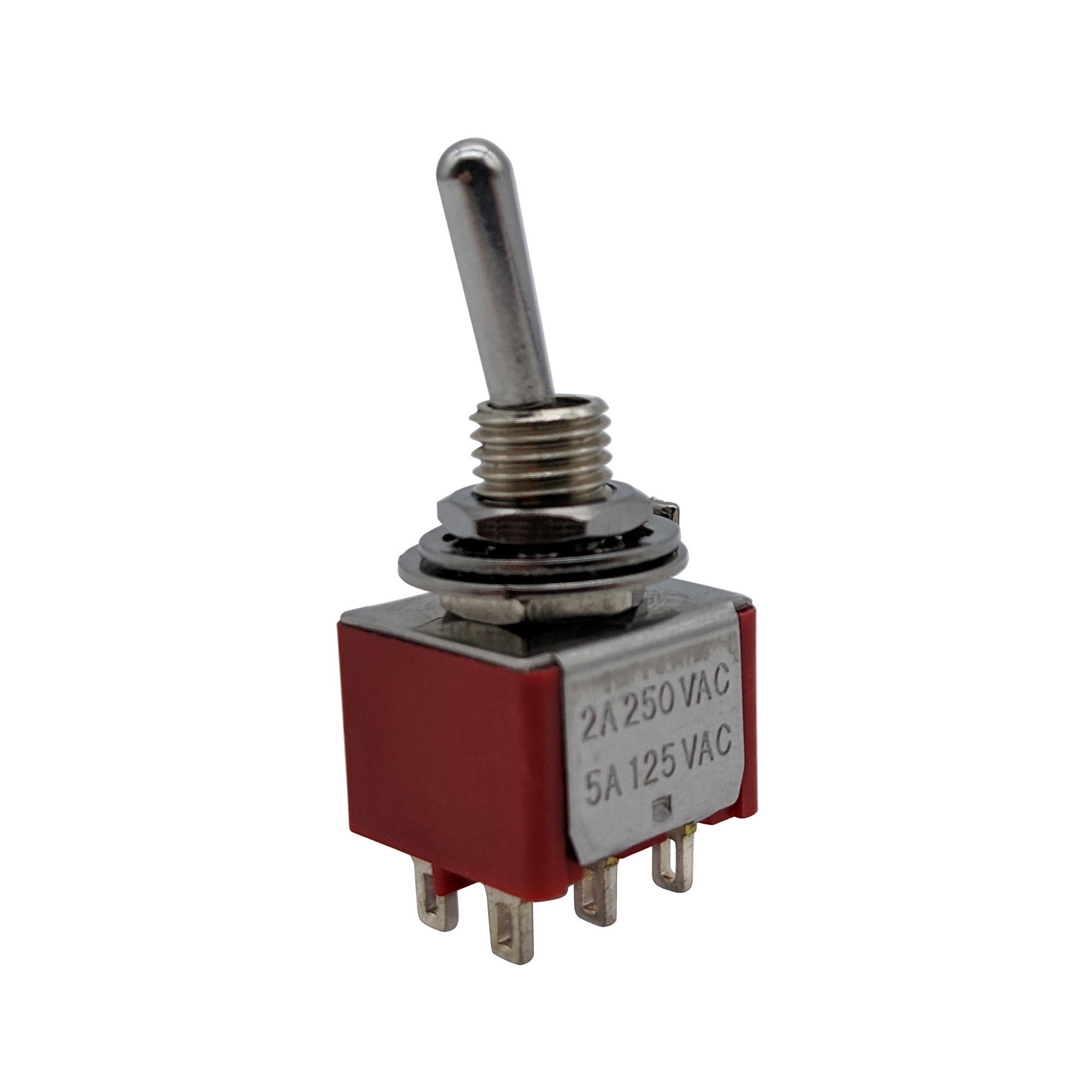 Quality Toggle Switches MTS-203 DPDT ON ON 3way  5A 125VAC 2A 250VAC Miniature Toggle Switch