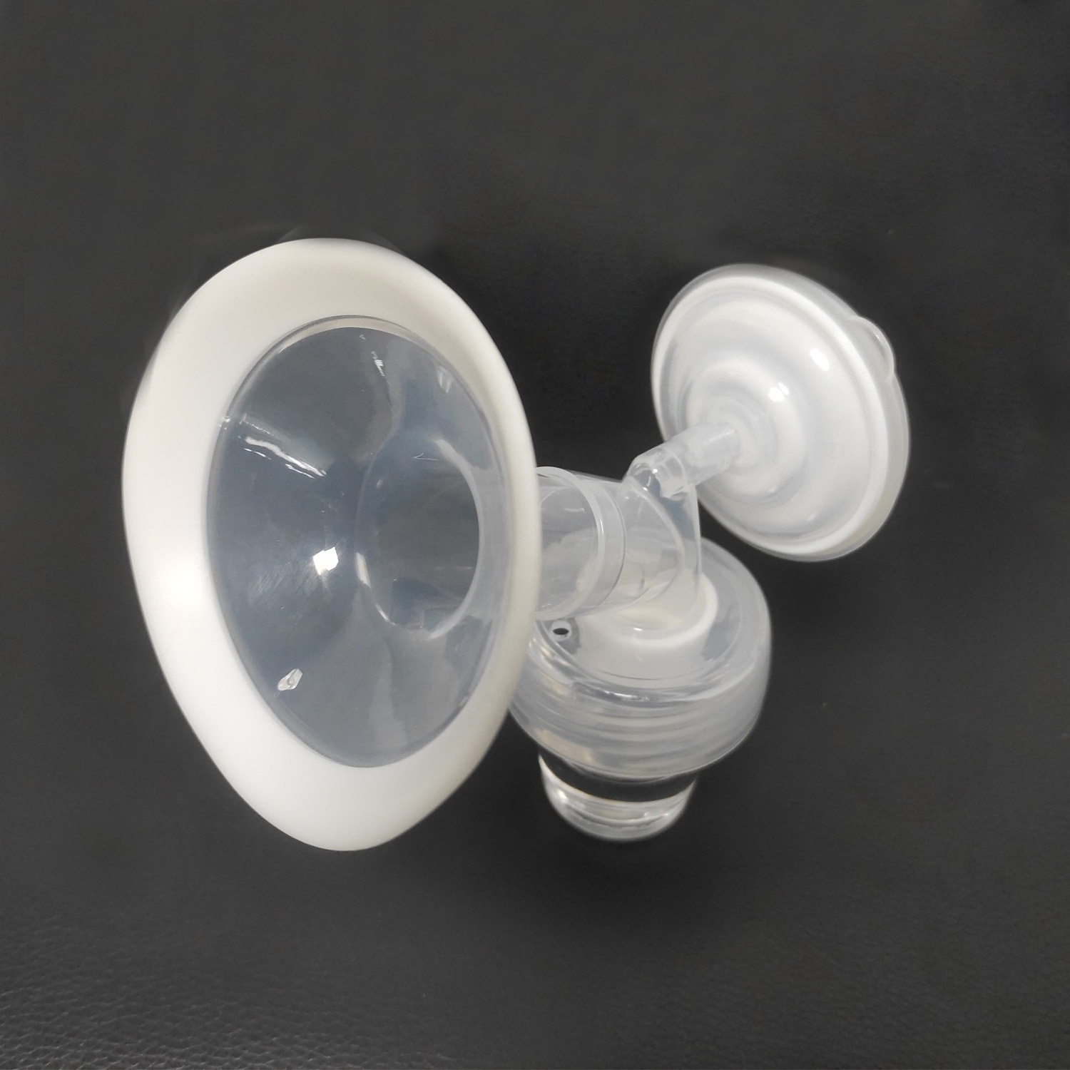 Detachable PP Flange 21mm/24mm breast pump accessories tee breast pump accessories Compatible with Spectra parts