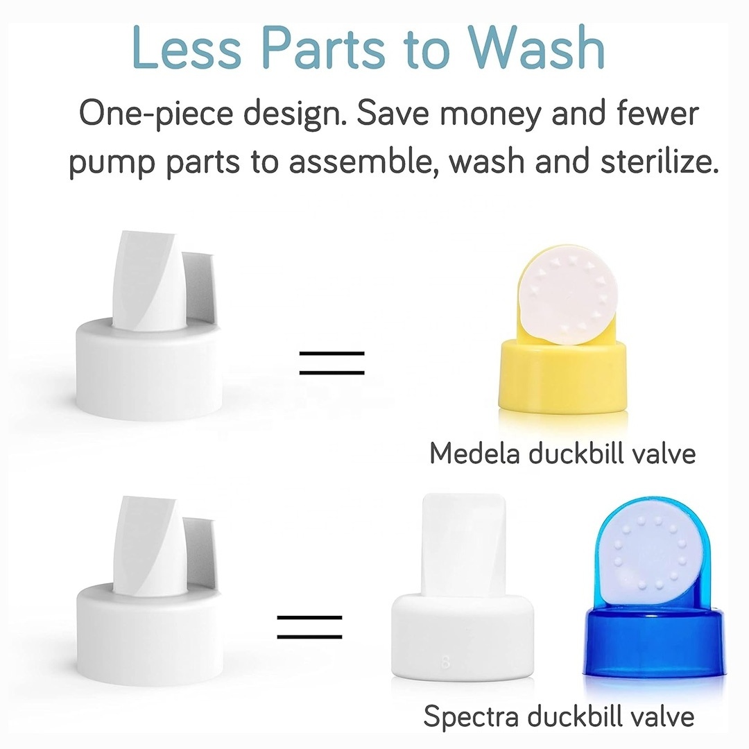 Pump Parts Compatible with Spectra S1, S2 and 9 Plus Breast pump Kit