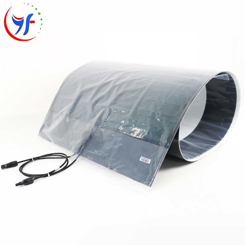 yifeng High performance flexible solar panel custom 30w 50w 100w 160w thin film flexible solar panel flexible