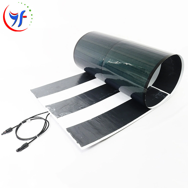 yifeng High performance flexible solar panel custom 30w 50w 100w 160w thin film flexible solar panel flexible