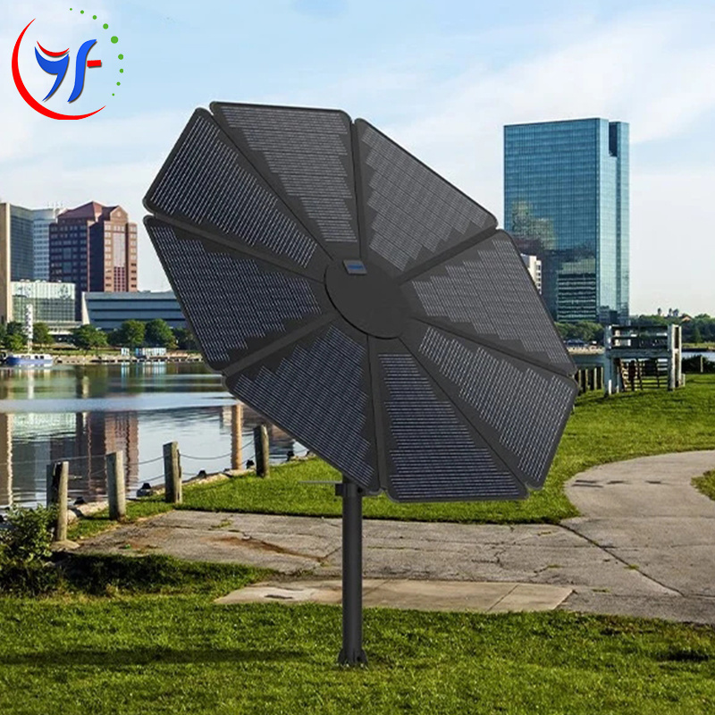 Wall Mounted Storage Battery Solar Power Energy PV Monocrystalline Silicon Solar Panels 1000W Home Energy Solar Flower