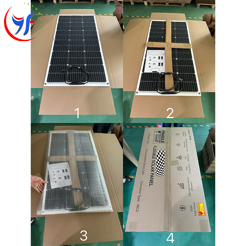 good price flexible magnetic backed solar panels 90W 150W 350W 600W Solar Panels For Reliable Paneles Solares Flexible 300w