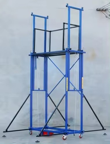 Scaffold Scaffolding Baker-Style 6 Ft Multi-Purpose 1000 Pound Capacity Steel Baker Stage Style Frame Scaffold Hot Sale Frame