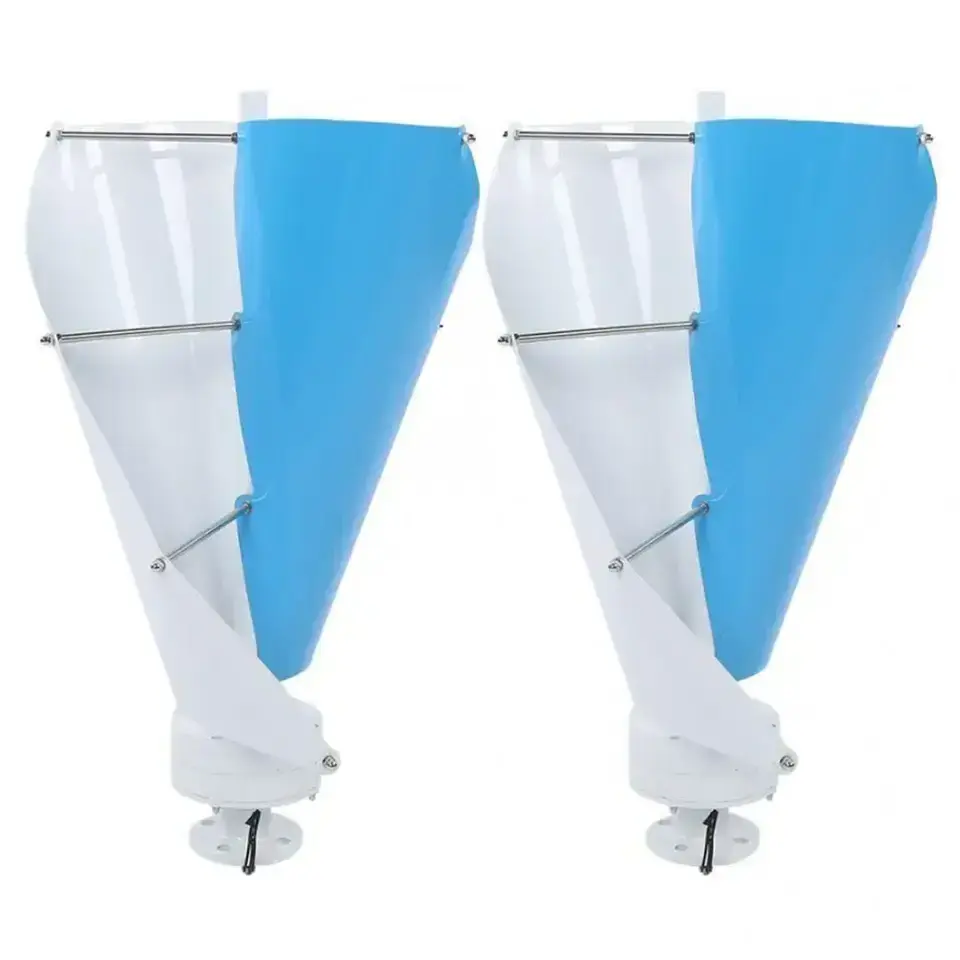 Wholesale windmill 400W vertical wind turbine helix type 12/24V maglev generator 10000 watt wind turbine price