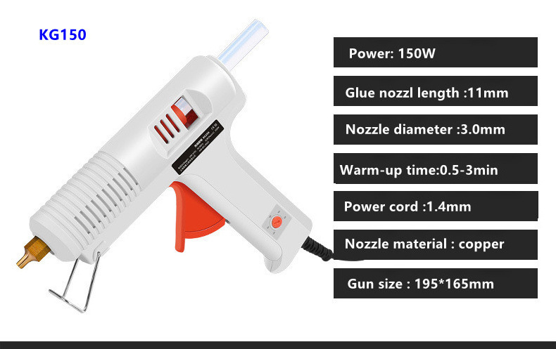 20w-120w is suitable for small hot melt cordless glue gun with 11mm glue stick