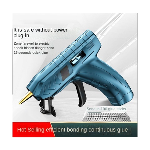 Home Diy Tools Hand Craft Tools 2021 Wireless Hot Lithium Battery Cordless Glue Gun