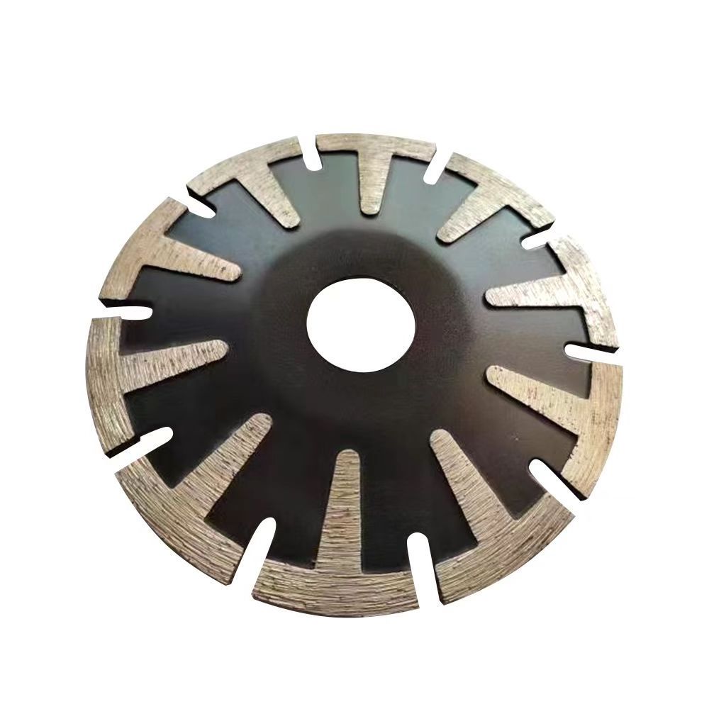 5inch 125mm concave diamond curve disc arc-shaped center concave bowl shape diamond saw blade for granite stone tiles