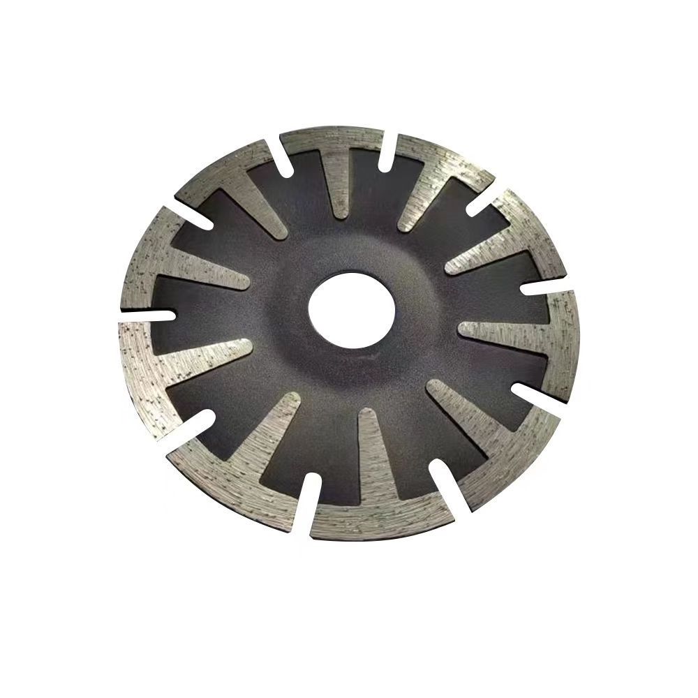 5inch 125mm concave diamond curve disc arc-shaped center concave bowl shape diamond saw blade for granite stone tiles