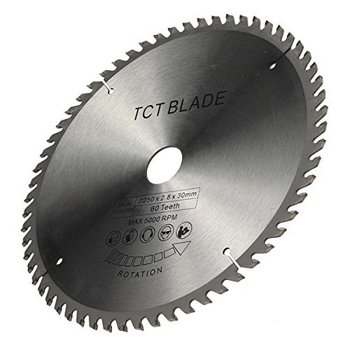 10inch 60Teeth TCT Circular Saw Blade General Purpose Hard & Soft Wood Saw Blade Cutting Blade Disc