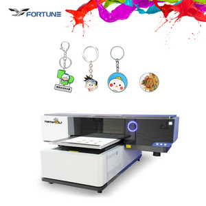 Digital impresora for small business 6090 uv flat bed printing machine with i3200 head uv plotter flatbed 60*90