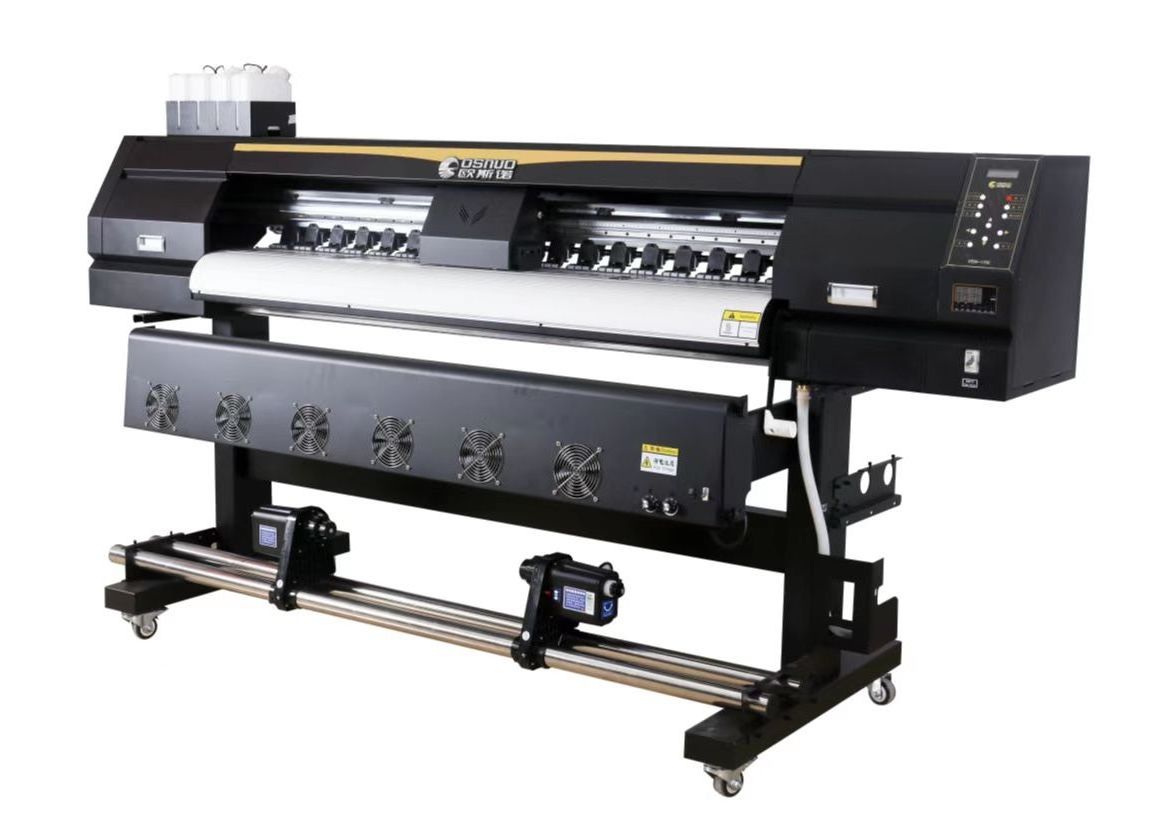 Inkjet Digital Vinyl Sticker Printer Wallpaper Flex Baner Printing Machine 2m I3200 Eco Solvent Printer