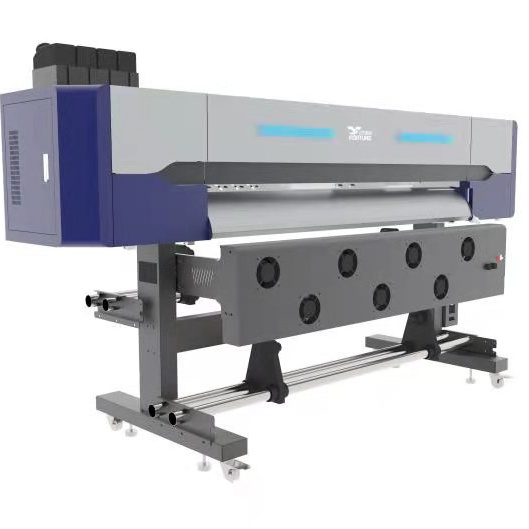 3.2m 1.8m 1.6m Vinyl sticker printer PP uv Printing Large Outdoor Printer UV roll ro roll Machine For Canvas