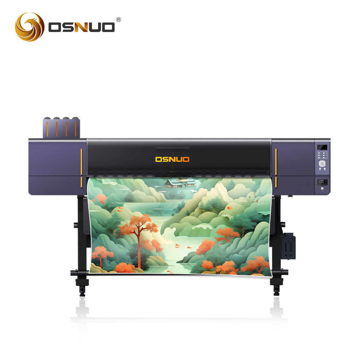 Factory baner printing machine car wrap vinyl sticker printer single i3200 printer eco solvent printer 1.6m