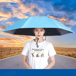 Paraguas Parapluie Sombrillas Promotional Custom Colorful Mini Head Hat Umbrella