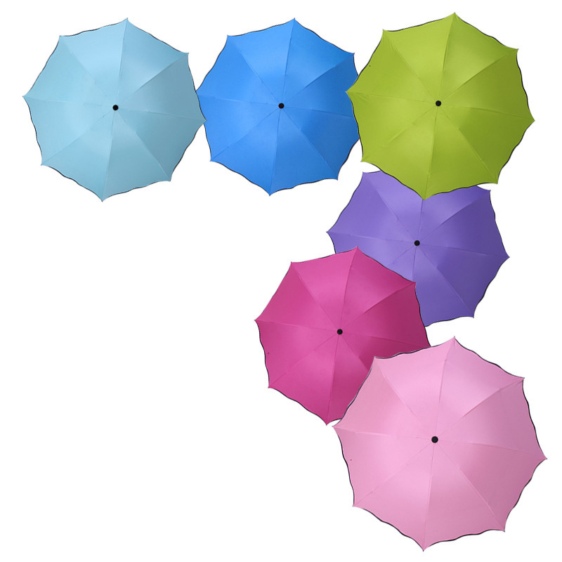 Wholesale Custom Printed Magic Color Changing Umbrella