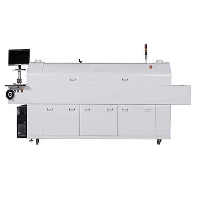 8 Heating Zones Reflow soldering of high end 8 heating zone reflow oven machine