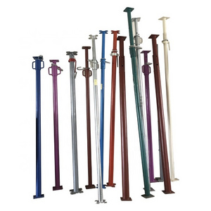 Hot galvanized lock pin metal construction scaffolding telescopic for building construction