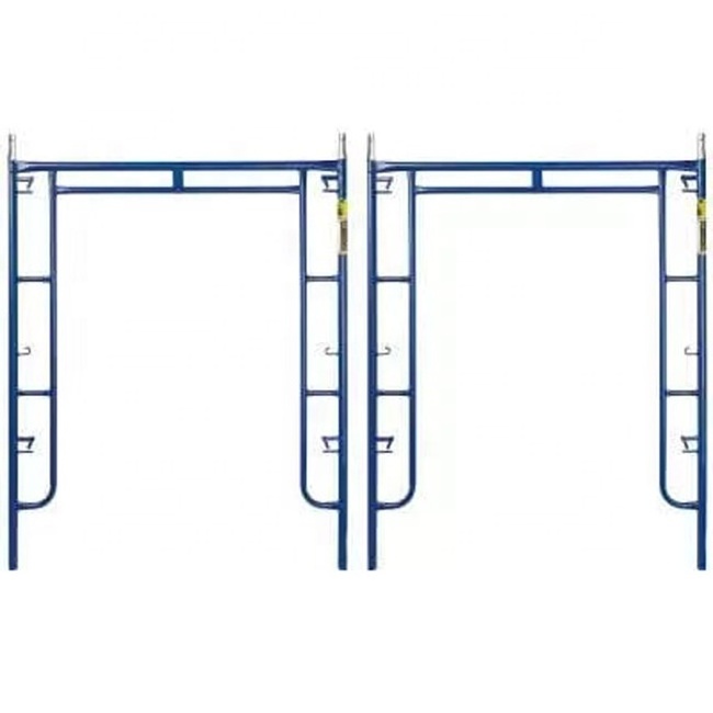 Ladder scaffolding H frame system mason frame customized size for construction