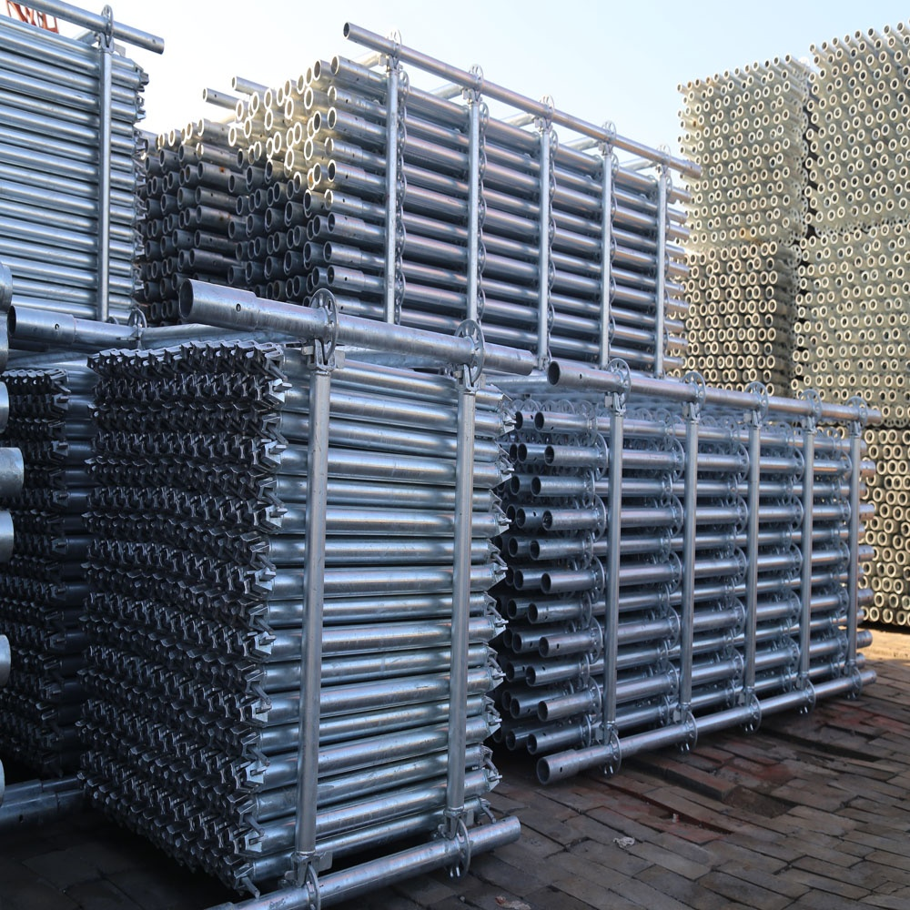 High quality construction used ringlock scaffolding system steel scaffold for sale