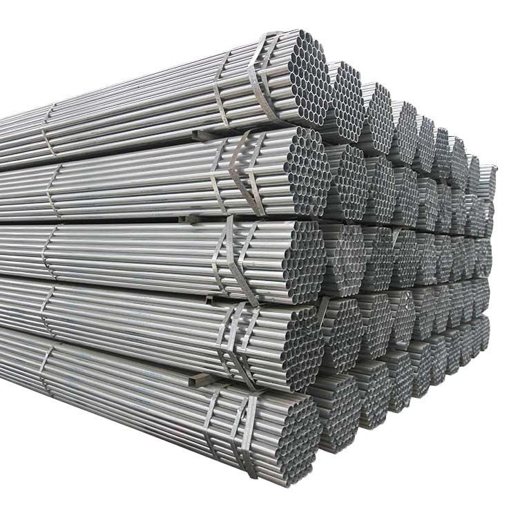 Sch 40 galvanize steel tube/mild steel tube and chrome plated honed tubes for building