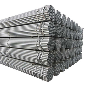 Sch 40 galvanize steel tube/mild steel tube and chrome plated honed tubes for building