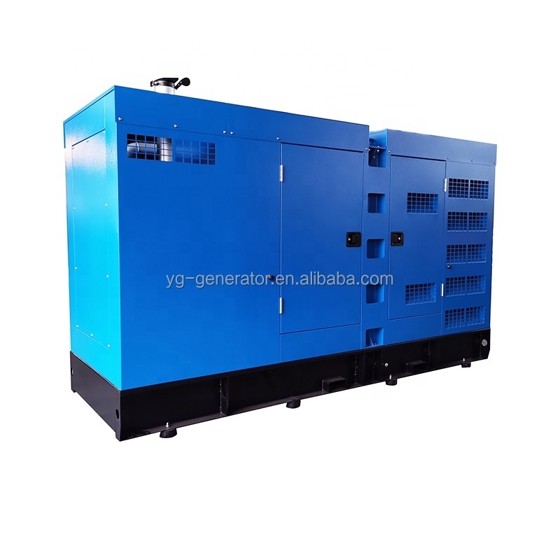 240kw 50Hz three phase soundproof canopy 300kva diesel silent generator with Cum mins 6LTAA9.5-G3