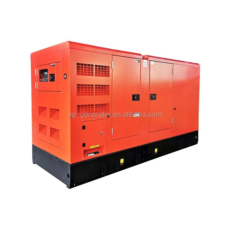 240kw 50Hz three phase soundproof canopy 300kva diesel silent generator with Cum mins 6LTAA9.5-G3