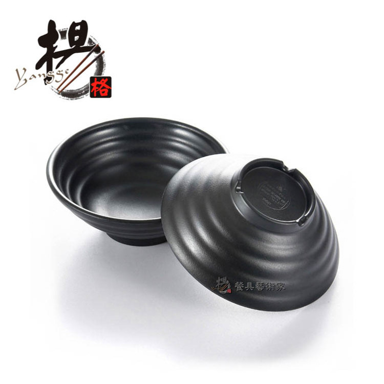 Cheap wholesale custom plastic restaurant japanese melamine noodle bowl