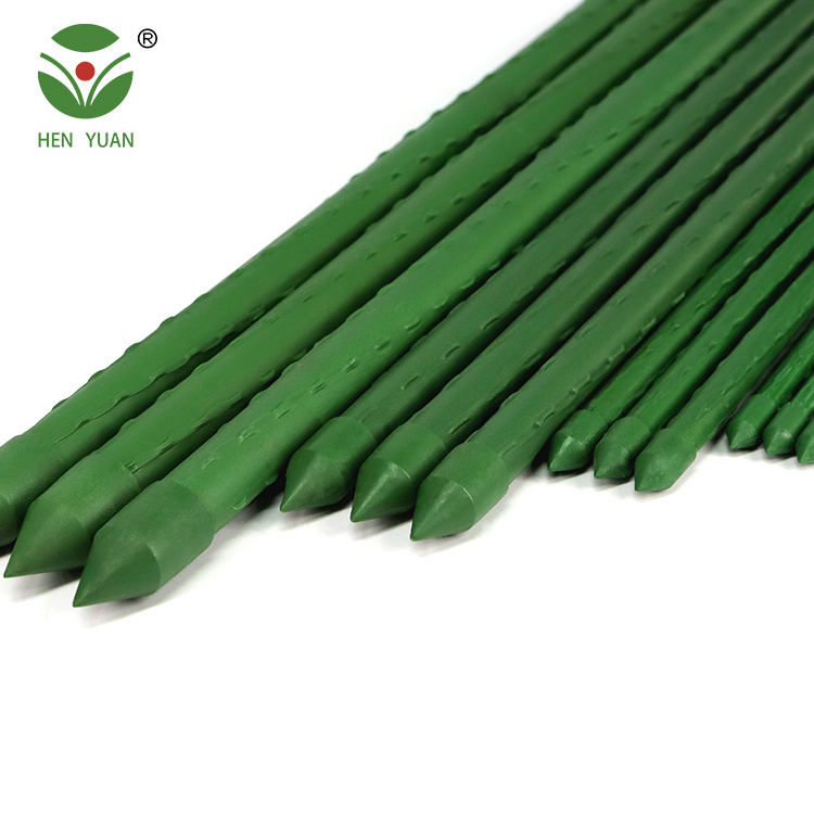 Hot sale PE coated Plastic Metal Ground Plant Arch Support Stakes for garden