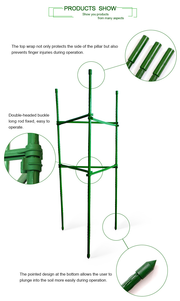 Factory Cheap Galvanized Tomato Cage Tomato Climber Plant Support