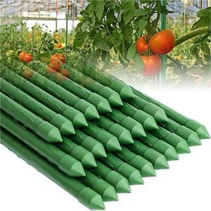 Plant Plastic Support Stake Vegetable Holder Sticks Climbing Plants Plant Growth Support Green Climbing Stake