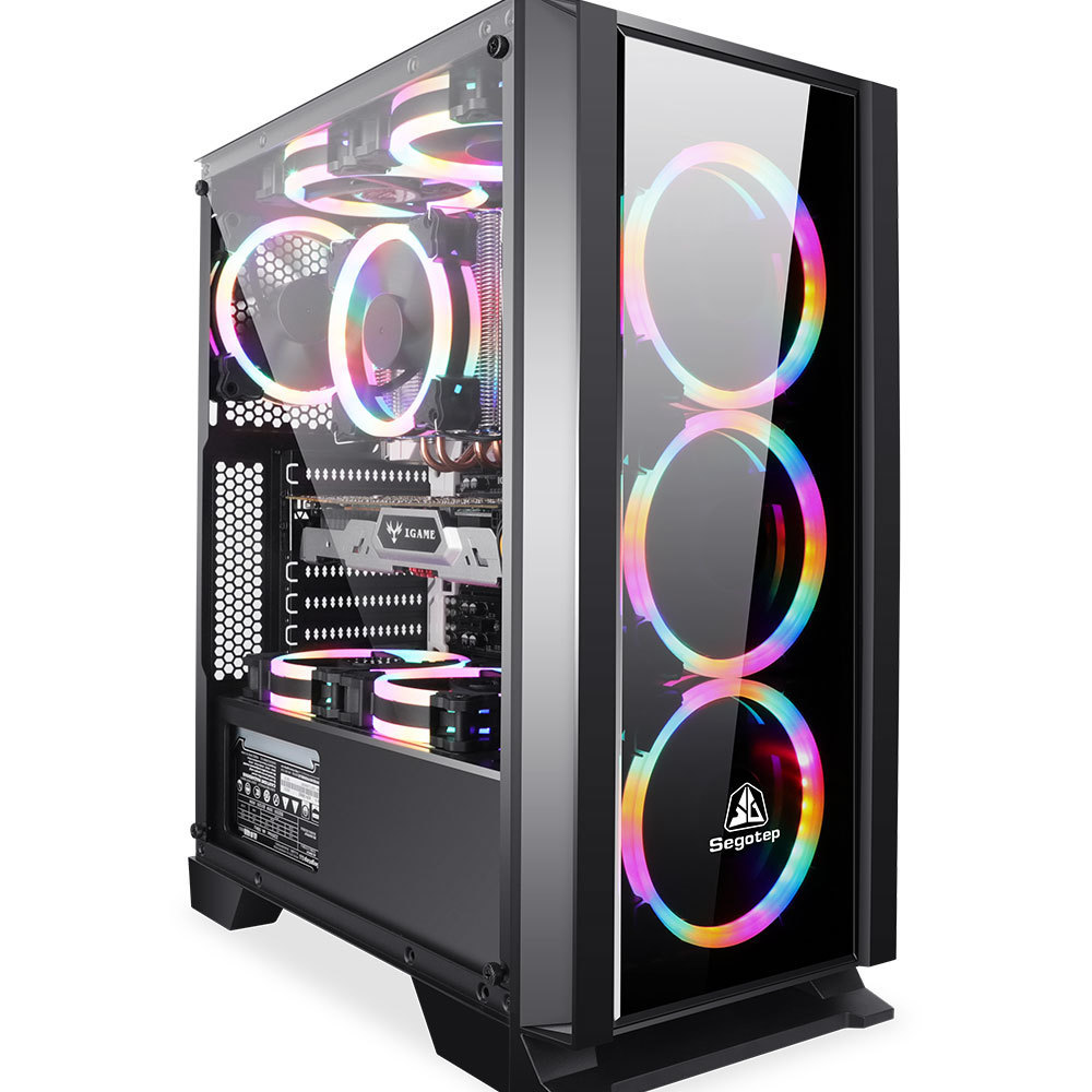 PC Gaming Case Good Price Desktop Full Tower computer cases towers RGB