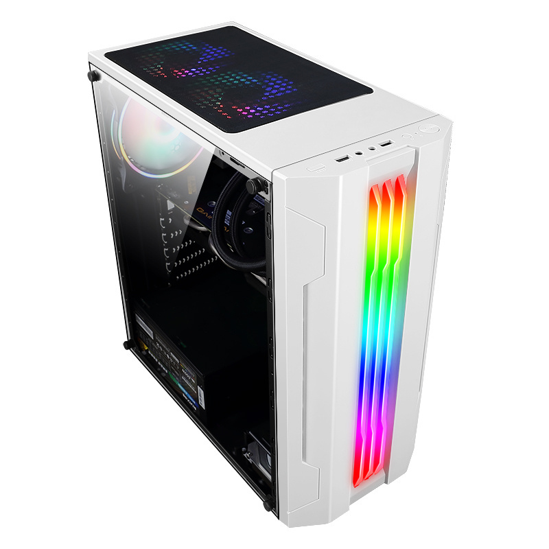 Latest Tower ATX Desktop Gabinet Gamer Gaming Aluminum Itx PC Computer Case