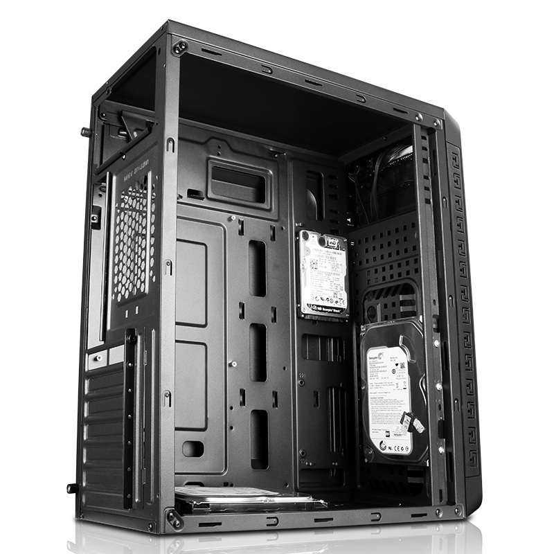 Full Tower Led Atx Kit Bulk Horizontal Desktop Atx Gamer Tempered Glass Full Ant Esport Aluminium Large Computer Case